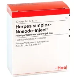 Herpes Simplex Nosode Injeel Ampullen von Heel