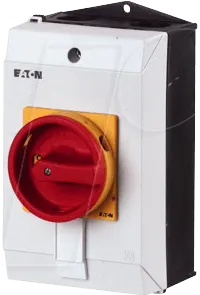 EATON 207319 Hauptschalter, 3-pol + N, 32 A - Not-Aus Hauptschalter, kompakt und robust, mit abschließbarem Handantrieb für höchste Sicherheit in industriellen Anwendungen.