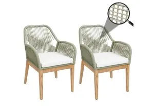 2er-Set Gartenstuhl MCW-H56b von MCW