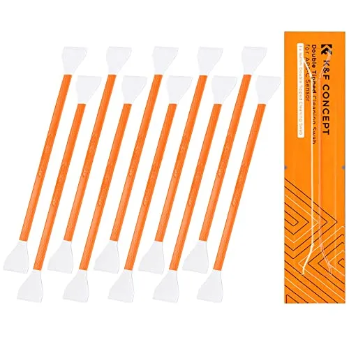 Minadax 10x APS-C Sensor Reinigung DOPPEL Swabs 16mm