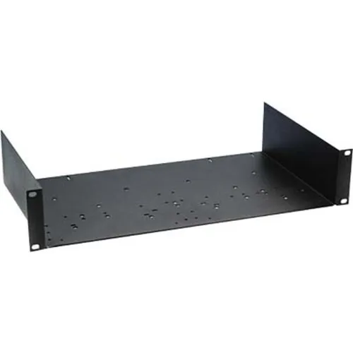 Adam Hall 8755 Rack Tray 2HE - Robuste 2HE Rackablage für 19