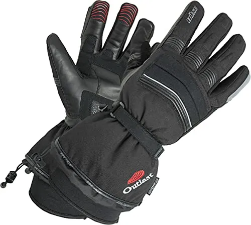 Büse Winter Outlast wasserdichte Motorrad Handschuhe - Motorradhandschuhe mit Outlast-Technologie, bieten optimale Wärme und Komfort bei kaltem Wetter, 100% wasserdicht für jede Fahrt.
