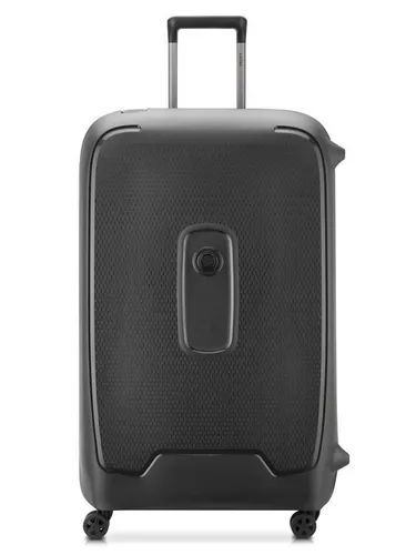 Delsey Paris Moncey 4-Rollen Trolley 82 cm grau - Koffer mit 4 leichtgängigen Rollen, ideal für Reisen und bietet viel Platz für Ihr Gepäck.
