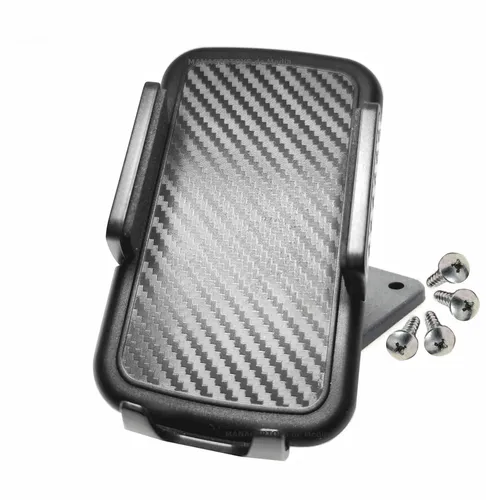 Universal Smartphone Auto Halterung mit 360° Drehfunktion - Praktische Halterung für Smartphones von 48 bis 90 mm Breite, 360° drehbar und neigbar, ideal für die Montage an Konsole oder Armaturenbrett.