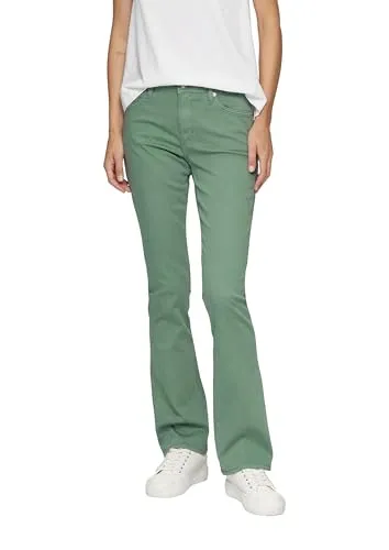 s.Oliver Slim-fit-Jeans BEVERLY Ankle-Jeans in grün von s.Oliver