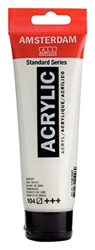 Acryllico Amster Blanco Cinc 120 ml