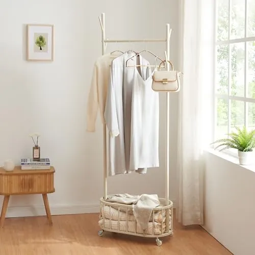 Kleiderständer Weiß von en.casa