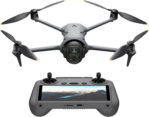 DJI Mavic 4 Pro Fly More Kit mit RC 2 - Drohne für Profis - Drohnen, inklusive umfangreichem Zubehör und verbesserter Kamera für atemberaubende Luftaufnahmen.