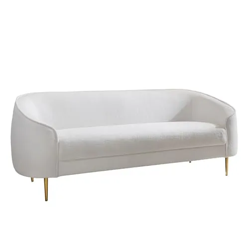 riess-ambiente Sofa DIVA 205cm in gold von Riess-Ambiente
