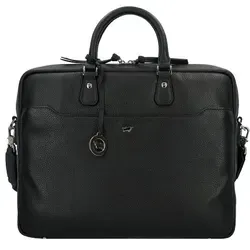 Braun Büffel Hanna Aktentasche aus Leder mit Laptopfach 41 cm schwarz - Elegante Braun Büffel Hanna Aktentasche aus hochwertigem Leder, perfekt für den professionellen Einsatz. Mit praktischem Laptopfach für optimale Organisation und stilvolles Auftreten.