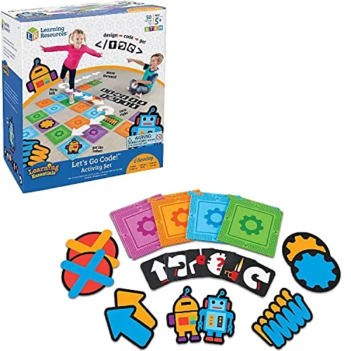 Learning Resources Auf die Plätze, fertig, Code!™ Spielset