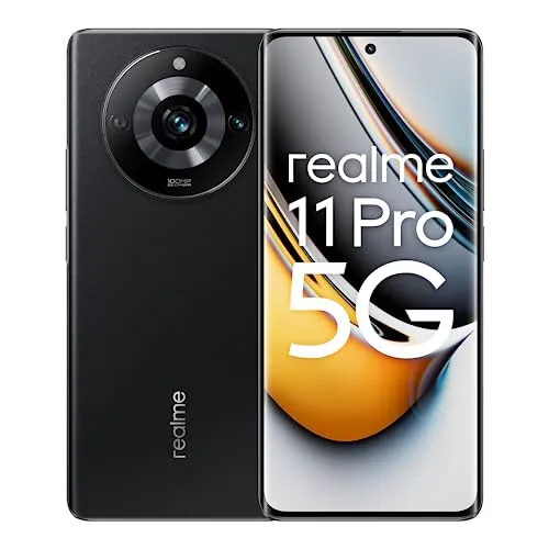 realme 11 Pro 5G Smartphone 8+128GB - Simlockfreie Handys mit 120Hz Curved Vision Display und 100MP OIS Prolight Kamera für beeindruckende Fotos. Genießen Sie eine massive 5000mAh Batterie mit superschnellem 67W SUPERVOOC Ladegerät.