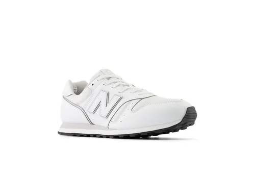 New Balance 373 Sneaker Weiß 43 EU - Sportlicher Sneaker in Größe 43 mit stilvollem weißen und grauen Design. Ideal für den Alltag, bietet er Komfort und eine leichte Gummisohle für optimalen Halt.