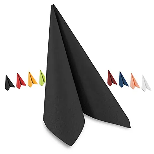 Tafel-Servietten 3-lagig, 33 x 33 cm - 250 Stück in verschiedenen Farben - Servietten für Gastronomie & Zuhause, ideal für jede Gelegenheit mit hoher Saugfähigkeit und Stabilität, perfekt abgestimmt auf Ihre Tischdekoration.