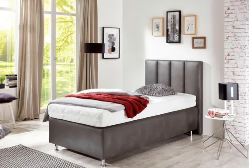 Westfalia Boxspringbett grau 134x210 cm von Westfalia