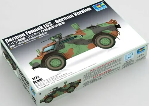 Trumpeter 07402 German Fennek LGS - German Version in 1:72 Bausatz Neu+OVP