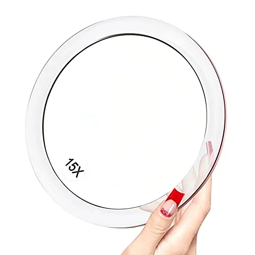 15X Vergrößerungsspiegel für präzise Make-up-Anwendungen