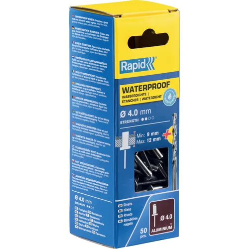 Rapid Wasserdicht Blindniete Ø 4,0 x 16 mm (5000401) von Rapid