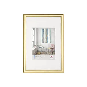 walther design Bilderrahmen Trendstyle gold 32,7 x 42,8 cm, 1 St.