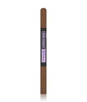 Maybelline New York Express Brow Satin Duo Augenbrauenstift und -puder in Nr. 02 Medium Brown, mittelbraun