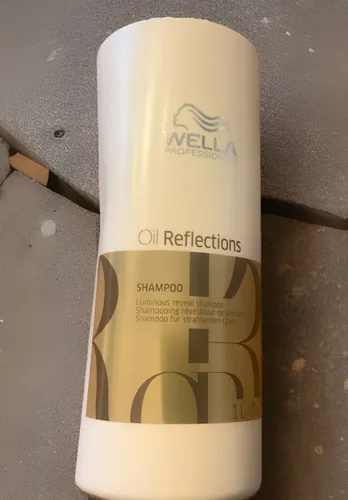 Wella Oil Reflections Shampoo 1000ml - Strahlender Glanz für alle Haartypen - Reinigendes Shampoo für alle Haartypen, spendet Feuchtigkeit und sorgt für intensiven Glanz. Ideal für Damen, 1000 ml Inhalt.