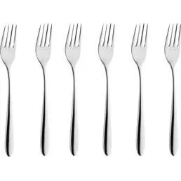 Kerbl Cake Fork Set (6 Stk., Gabel) (33163774) in silber von Kerbl