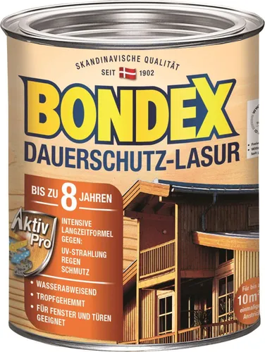 Bondex Dauerschutz Lasur 750 ml mahagoni
