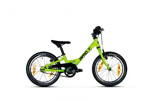TechniBike PYRO Sixteen - Leichtes 16 Zoll Kinderfahrrad für Mädchen und Jungen - Kinderfahrzeuge: Ideal für Kinder ab 50 cm Schrittlänge, mit verstellbarem Lenker und nur 5,6 kg Gewicht - perfekt für einen schnellen Lernerfolg.