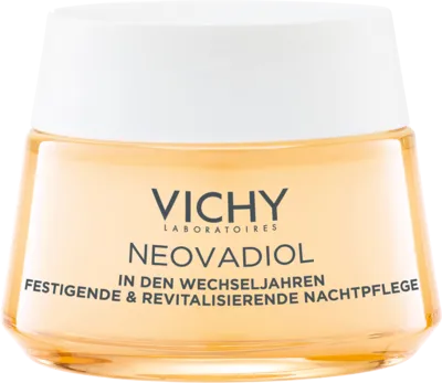 VICHY Neovadiol Nacht - Revitalisierende Nachtpflege - Nachtpflege für die Haut in den Wechseljahren, redefiniert Konturen und regeneriert die Haut mit kühlendem Effekt. Ideal für empfindliche Haut.