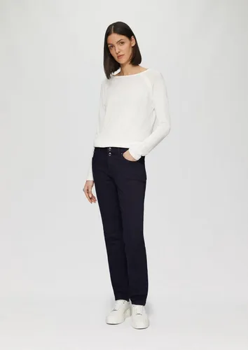 s.Oliver Jeans Betsy - Slim Fit Mid Rise blau 44/30 - Stylische Jeans im Slim Fit mit elastischem Denim für optimalen Tragekomfort, klassisches 5-Pocket-Design und perfekter Sitz auf der Hüfte.