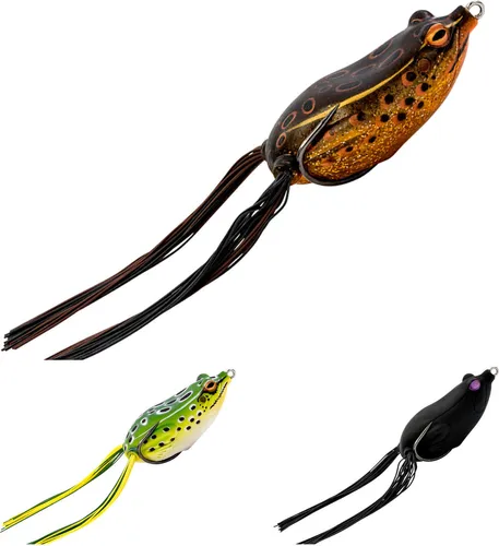 Produktbild Savage Gear Hop Walker Frog Green Leopard 5,5 cm 15 g Angelköder