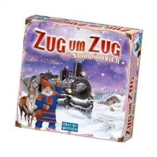 Days of Wonder Zug um Zug Skandinavien - Familienspiel für 2-3 Spieler, ab 8 Jahren, spannendes Zug-Abenteuer durch die nordischen Länder