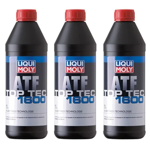3x 1 Liter Liqui Moly 3659 Top Tec ATF 1600 Automatik Getriebeöl für Mercedes