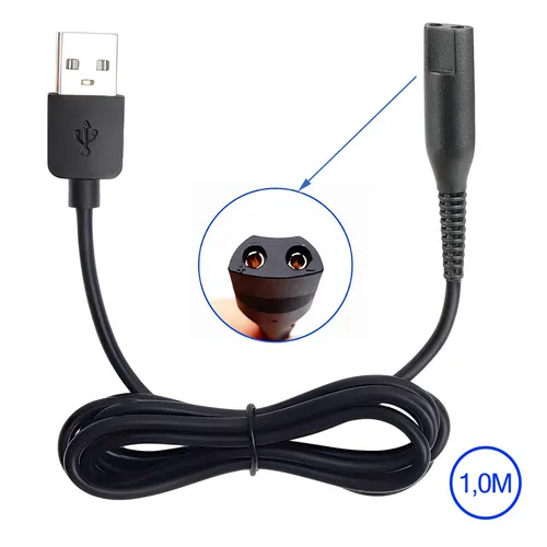 USB Ladekabel Für Braun Rasierer Serie 9, 8, 7, 6, 5, 3, 1, Silk Epil 12V Kabel