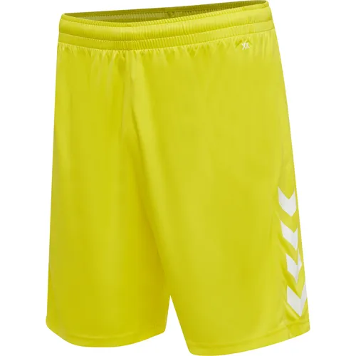 Hummel Core XK Poly Shorts, gelb, XXL, Herren von hummel
