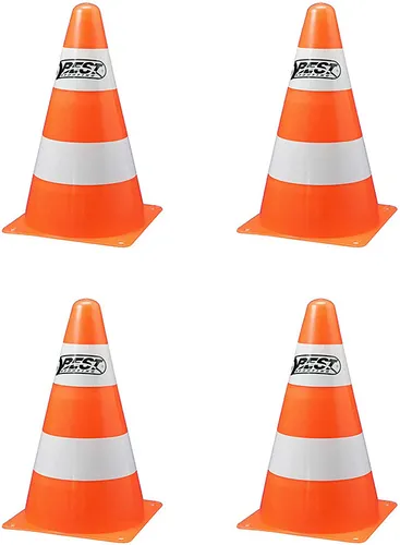 4x Pylon Markierungskegel Grenzkegel Hütchen Training Pylone Best Sporting
