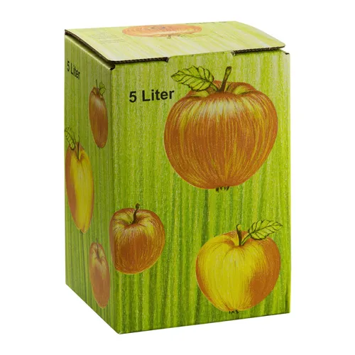 Stabilo Bag in Box Saft-Karton 5 L – Apfeldekor
