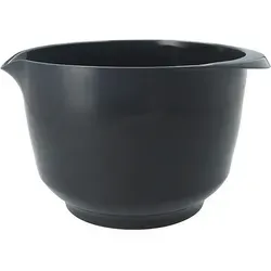 Birkmann Rührschüssel Colour Bowls, Dunkelgrau, Kunststoff, rund, 26x15x22 cm, BPA-frei, Standring unten, mikrowellengeeignet, Backen, Backhelfer, Rührschüsseln