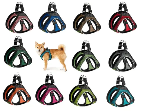 HUNTER Hundegeschirr Hilo Comfort - pink, Easy Step-In für kleine bis mittlere Hunde - Weiteres Autozubehör: Leichtes 3D-Mesh Hundegeschirr mit optimaler Passform, kühlend im Sommer und reflektierenden Elementen für mehr Sicherheit.