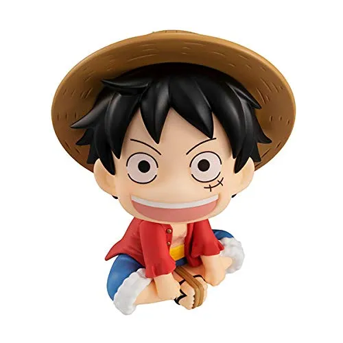 Megahouse MH840212 Figur Monkey D Luffy One Piece Lookup 11 cm, Mehrfarbig, Sammelfigur, optimal für Anime-Fans One Piece
