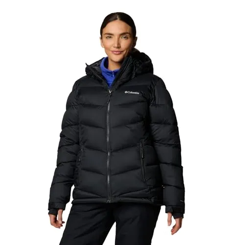 Columbia Abbott Peak 2 Insulated Jacket - Damen Skijacke - Wasserdichte, atmungsaktive Skijacke für Damen mit Omni-Tech-Technologie, die dich auf der Piste trocken und warm hält. Inklusive praktischer Taschen und verstellbarer Kapuze für optimalen Schutz.