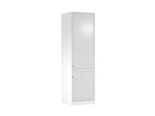 Kühlschrankschrank Hochschrank Korpus für Einbaukühlschrank - Moderner Küchenschrank für Einbaukühlschränke, 58 cm breit und 212 cm hoch. Ideal für eine platzsparende und stilvolle Küchengestaltung. Inkl. Türen und einfacher Montage.