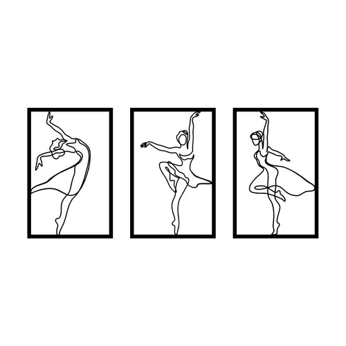 Wandbehänge 100% METALL Schwarz - Dekoratives Wandaccessoire aus 100% Metall in elegantem Schwarz. Ideal für stilvolle Akzente in jedem Raum. Perfekt für kreative Raumgestaltungen.