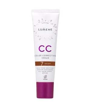 Lumene CC Color Correcting Cream SPF20 CC Cream 30 ml 7 Deep