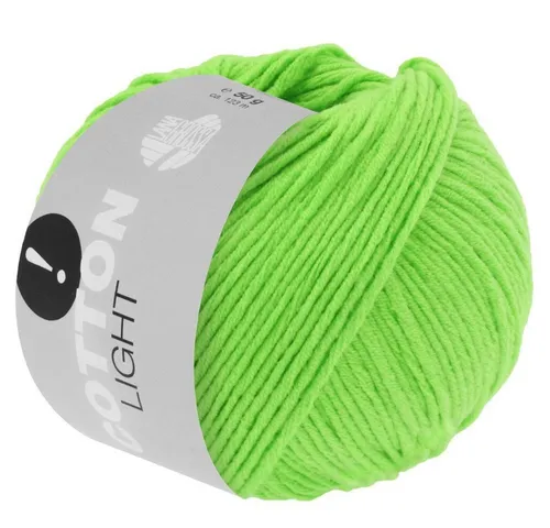 LANA GROSSA COTTON LIGHT AKTION! Häkelwolle, 123 m (Multifile Baumwollmischung), 50 g