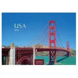 USA Kalender 2026 - Wandkalender Fotokalender Nordamerika 24x35cm - Atemberaubende Bilder aus den Vereinigten Staaten, ideal als Wanddeko und Geschenkidee