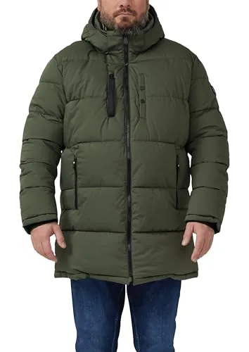 s.Oliver Outdoorjacke – Wasserabweisend und Warm - Wasserabweisende Outdoorjacke mit abnehmbarer Kapuze und kuscheligem Fleece-Futter. Praktische Taschen und sportive Details machen sie ideal für Abenteuer im Freien.