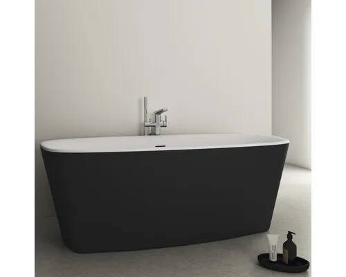 Ideal Standard Badewanne „Dea“ 75 × 170 cm in Schwarz Matt von Ideal Standard