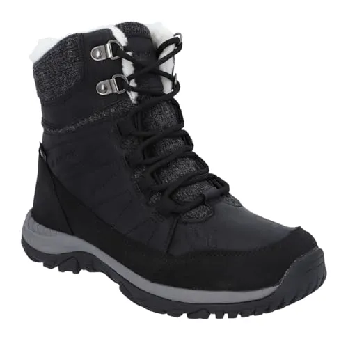 Hi-Tec Damen Riva Mid Wp Trekking-& Wanderstiefel, Schwarz (Black 21), 40 EU