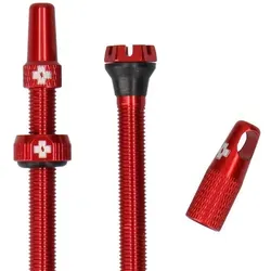 Muc Off Tubeless Valve Kit V2 - Leichte Aluminiumventile für Tubeless-Reifen, einfach zu montieren und in verschiedenen Farben und Längen erhältlich - ideal für Road, All Mountain und Gravel Bikes.